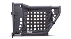 Jeep Wrangler Trail Doors - Rear - Body Armor 4x4 - GEN 3 Body Armor - Black - `18-`21
